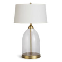 Glass Dome Table Lamp